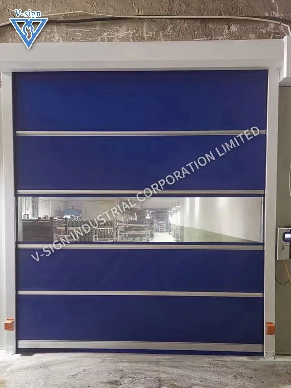 PVC High Speed PVC Roller Up Door